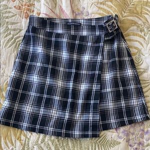 Plaid skirt